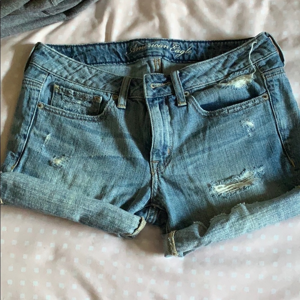 Bundle of 2 American eagle jean shorts size 2
